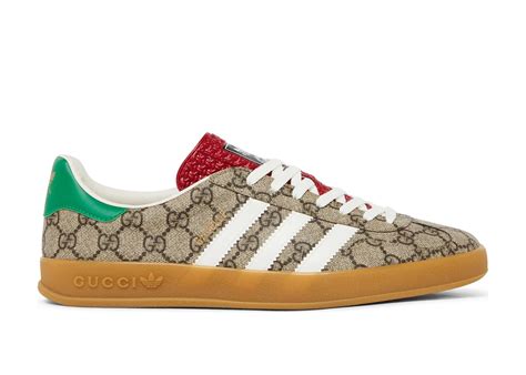 adidas x gucci gazelle beige gg monogram|Adidas X Gucci gazelle.